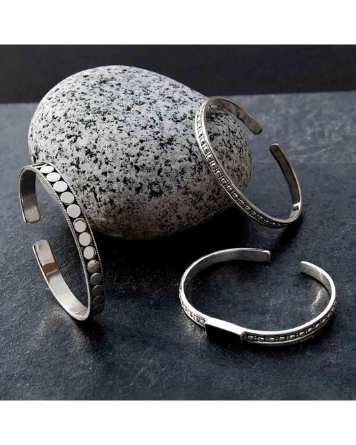 Charlotte's Web Jewellery Metallic Maharaja Open Bracelet for men