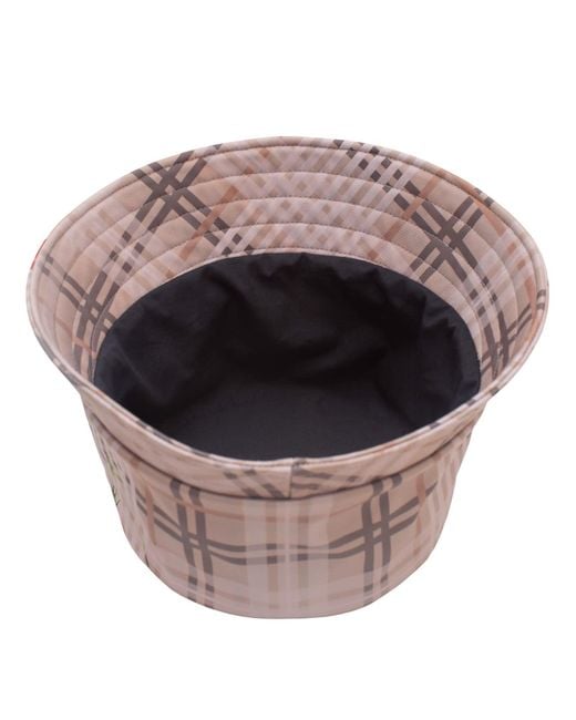 RainSisters Brown Neutrals Elegant Bucket Hat: Royal Blush