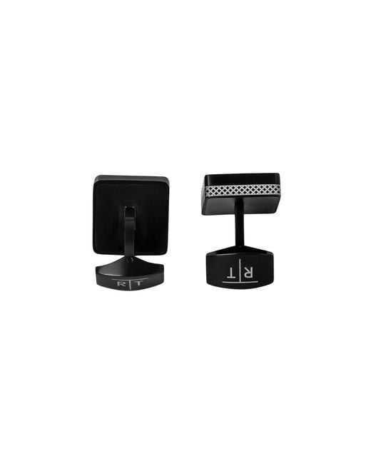 Tateossian Blue Jagged Elements Cufflinks for men