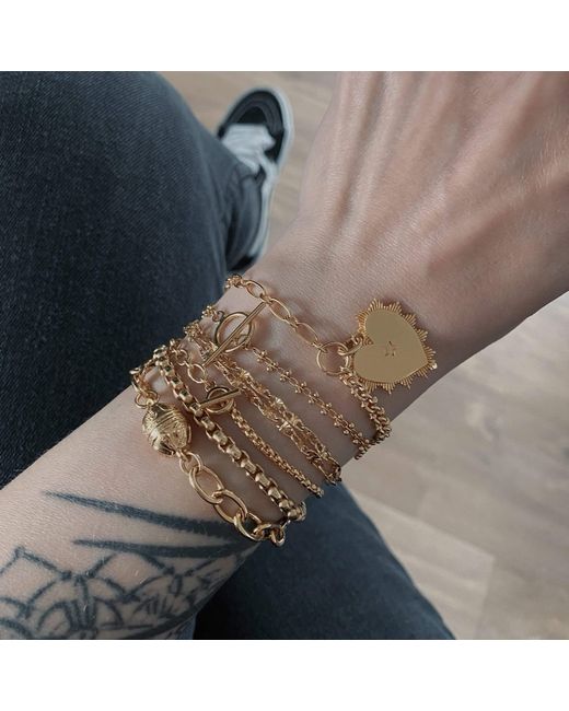 IN CAUDA VENENUM Metallic Archangel Bracelet