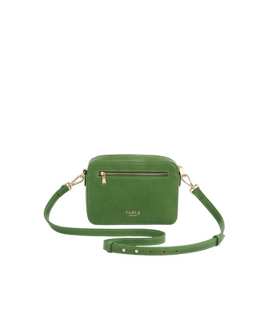 Fable England Green Garden Floral Camera Bag