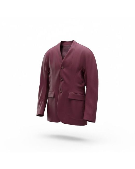 Ayana Designs Purple Classic Single Breased Tailored Jacket Power Suits