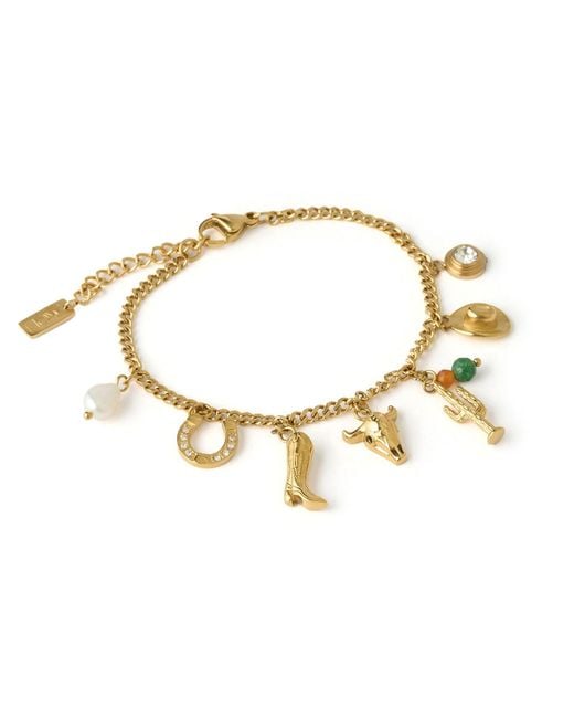 ARMS OF EVE Metallic Rodeo Charm Bracelet