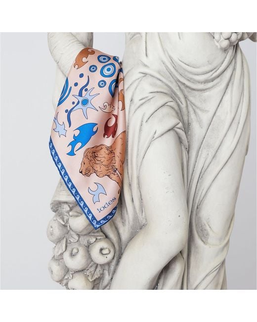 Iodes Blue Athens Mini Foulard