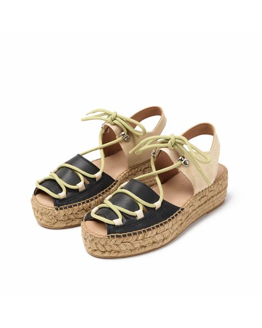 Naguisa Metallic Espadrilles