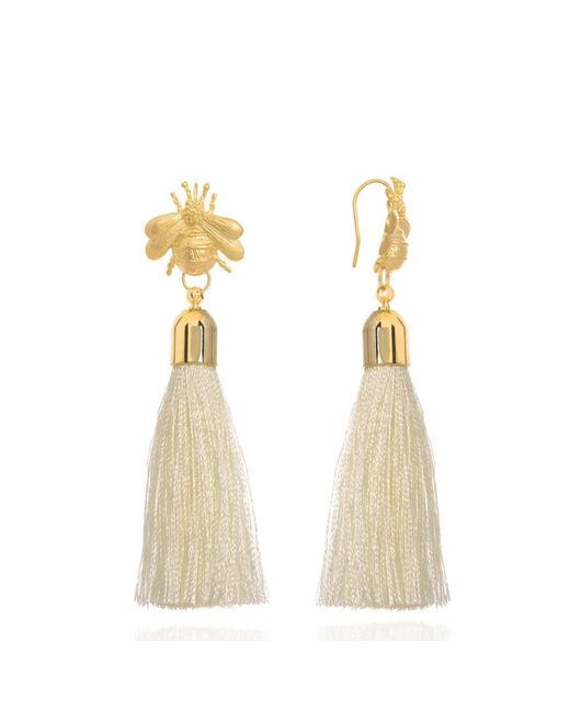 C.J.M Metallic Bee Tassel