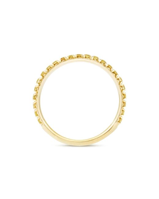 Dinny Hall Metallic Minnow Medium Sapphire Three Quarter Eternity Ring