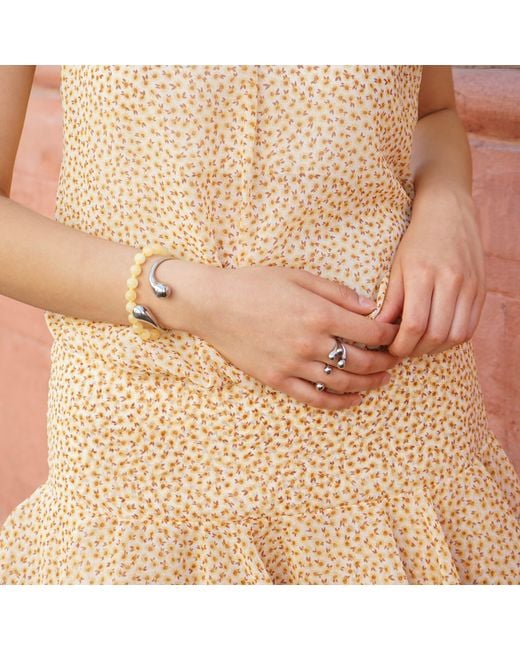 Smilla Brav Metallic Cuff Bracelet Rita