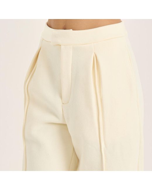 Loom Archives Natural Neutrals Loom Smart Pleat Tailored Jogger