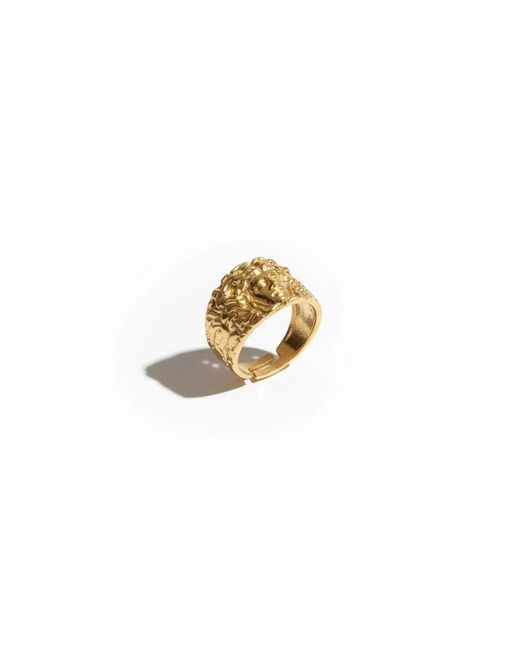 By Virgo Metallic Medora Ring