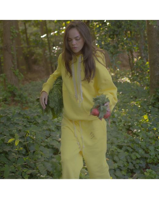 While We're Awake Yellow Pearl Sweatpants
