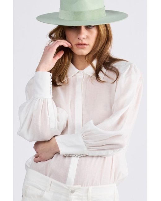 Dref White Prague Relaxed Shirt