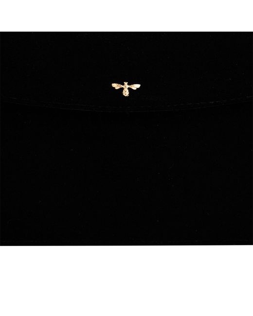 Fable England Black Structured Tote Medium