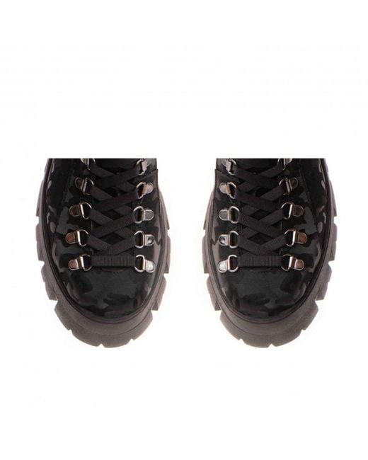 The 5Th Element Black Zara Chunky Camo Platform Boots