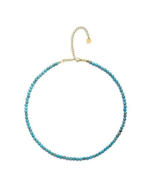 Seven Saints Blue Choker Necklace, Success And Good Fortune Amplifier