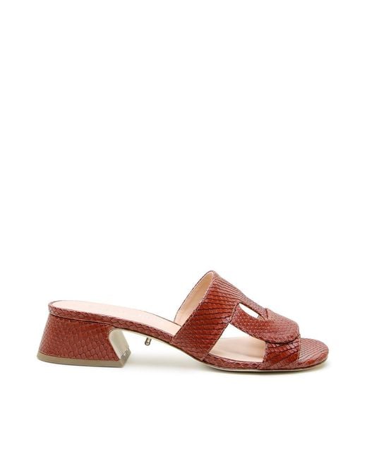 Alterre Brown Snake Twiggy Loop Sandal