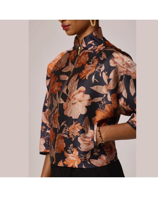 Lioness by Tf Red Sunset Bloom Jacket