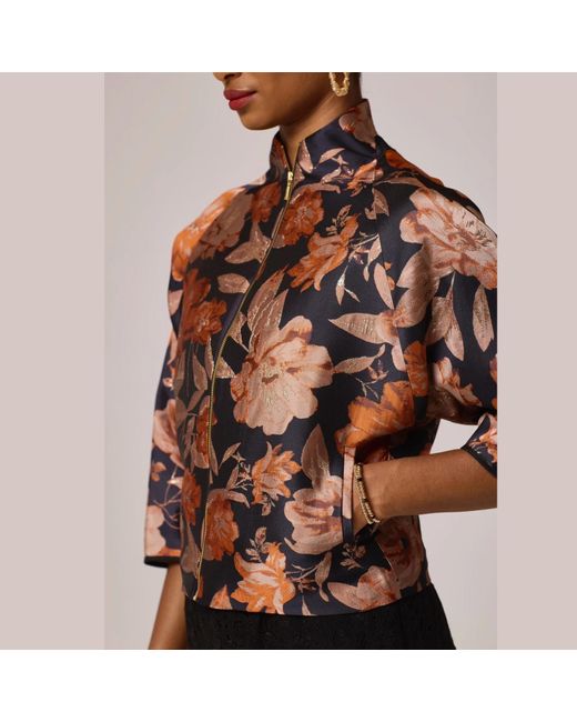 Lioness by Tf Red Sunset Bloom Jacket
