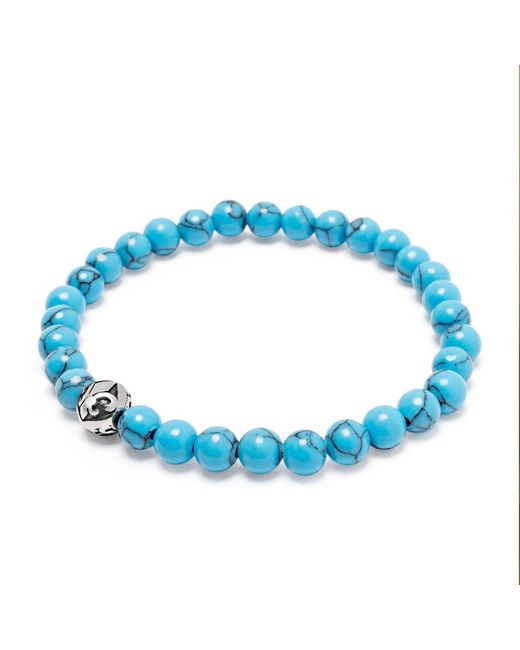 Nialaya Blue Wristband With And for men