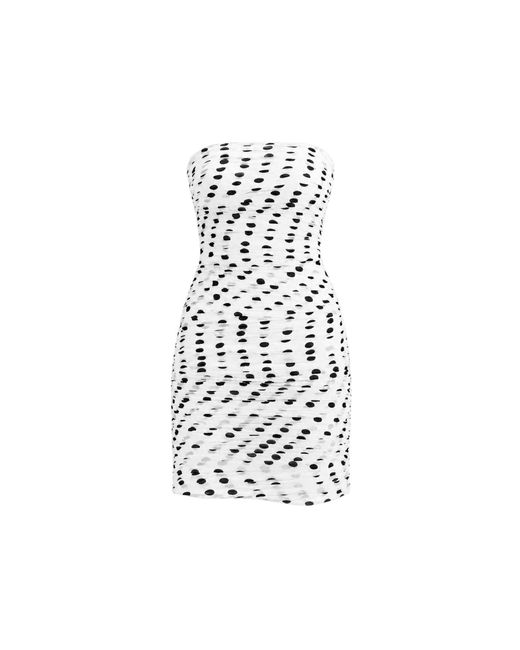 Sun Culture White Lux Mini Dress