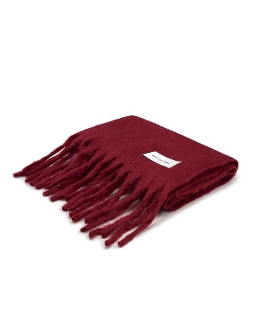 Arctic Fox & Co. Red The Reykjavik Scarf Burgundy
