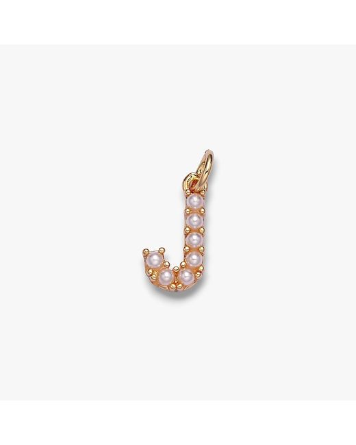 Alexie of Athens Metallic Delphi Monogram Talisman Pearls