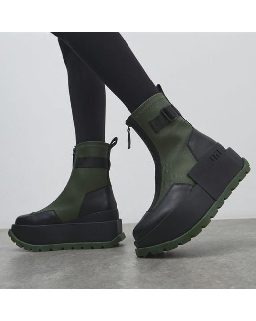 United Nude Green Roko Bootie Ii