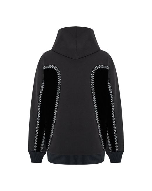 Pcfg Black Boomerang Hoodie for men