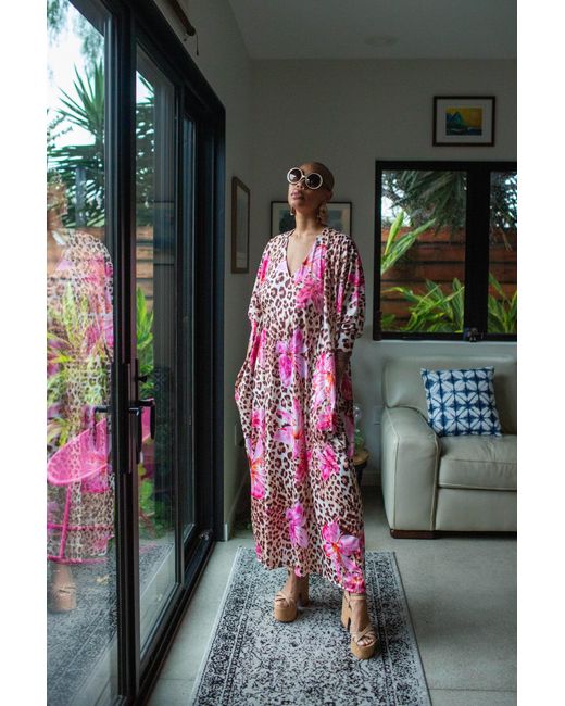 Jennafer Grace Pink Gracie Caftan