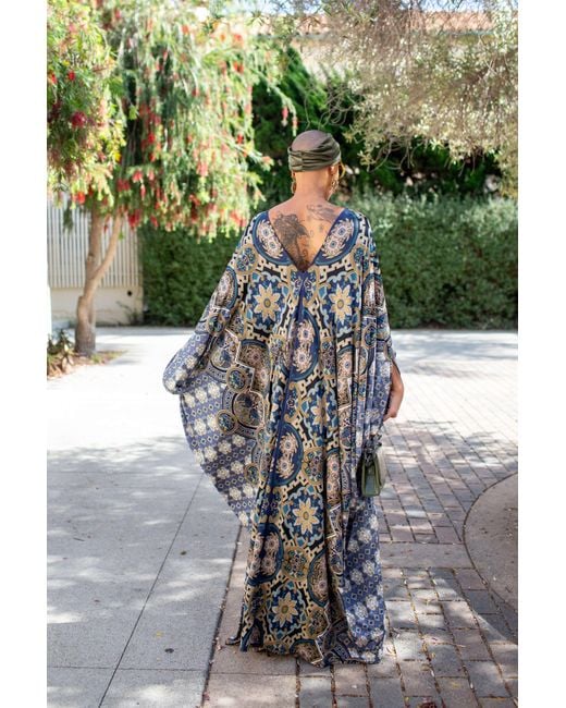 Jennafer Grace Black Persephone Minuit Caftan