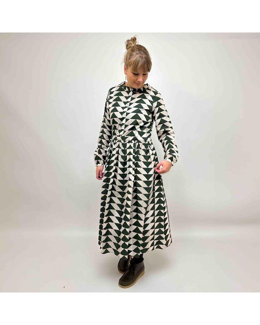 GROBUND White Agnete Dress