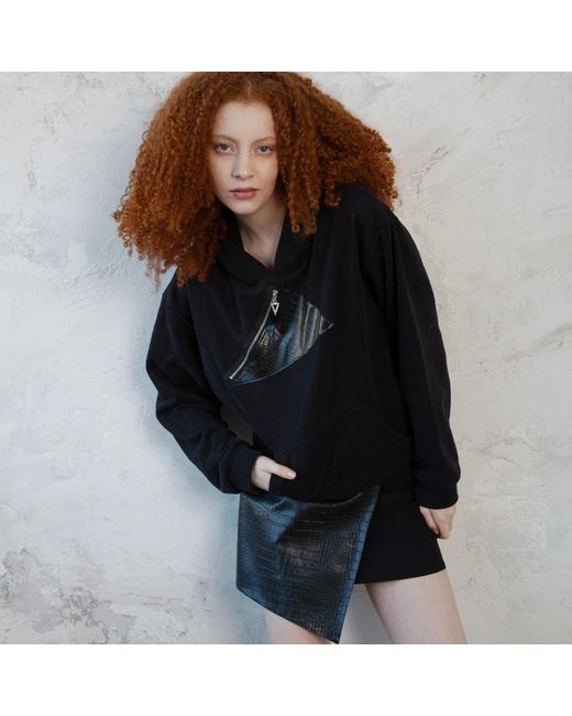 Mirimalist Blue Piton Sweatshirt