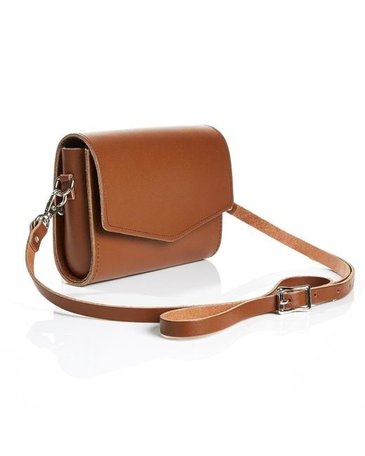 Zatchels Brown Handmade Leather Clutch Bag