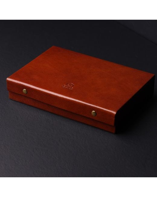 Time Resistance Brown Leather Jewelry Box Accessory Box