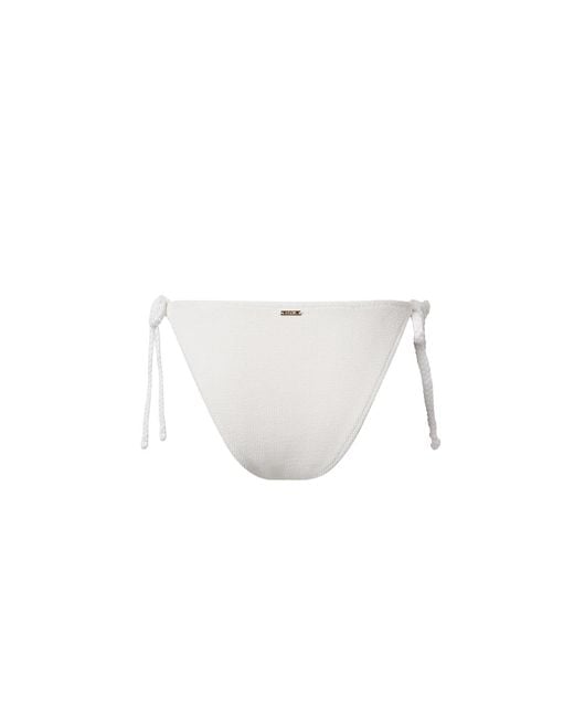 Aqva Swimwear White Neutrals Nude Tortuga Bikini Bottom