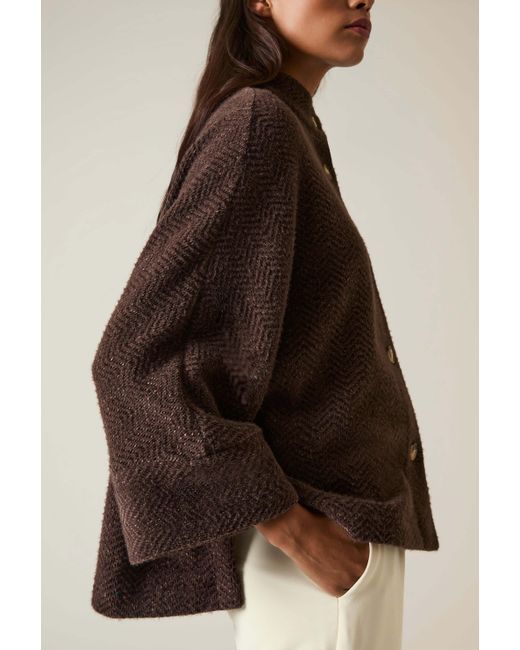 James Lakeland Brown Batwing Jacket