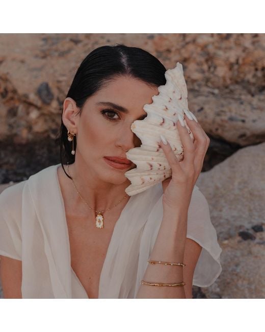 Myrto Katramadou Jewellery Metallic Thalassa – Stud Earrings – Starfish