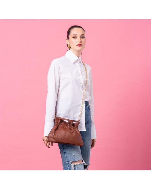 Danni Ro Brown Manhattan Bag