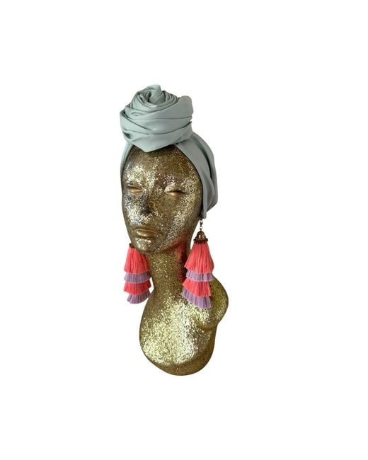 Julia Clancey Green Edith Mint Swinglette Turban