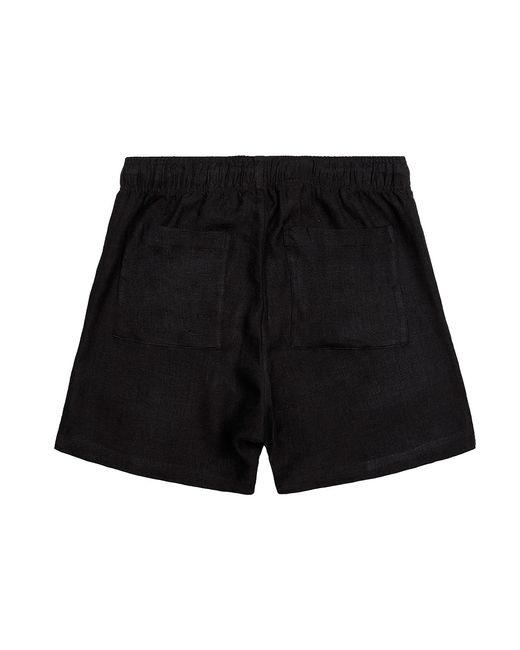 VLD Black Malibu Linen Short for men
