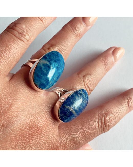 FV Jewellery Blue La Stèle Lapis Ring