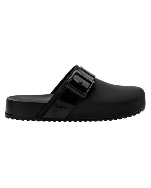 Melissa Black Cozy Clog
