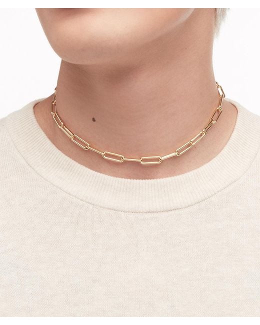 Onia Metallic Maxi Clip Choker