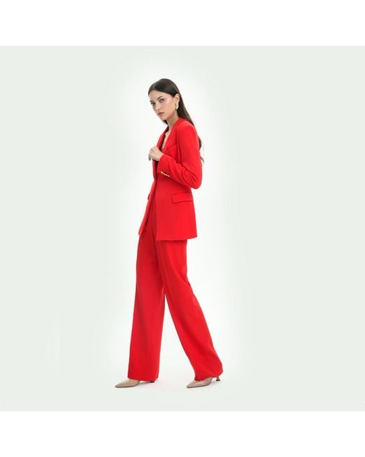 Elsava Red Grace Trousers