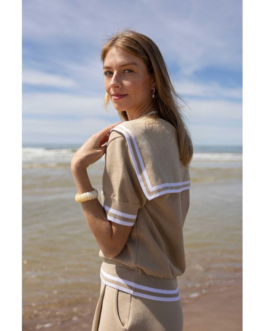 SALANIDA Natural Vento Sailor Top