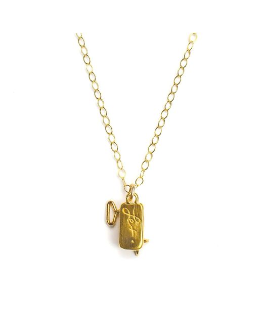 Lexi Jewelry Metallic Sardine Can Necklace