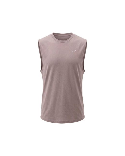Saved Lab Brown Neutrals Tank for men