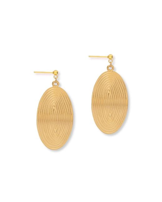 A Weathered Penny Metallic Rumi Earrings