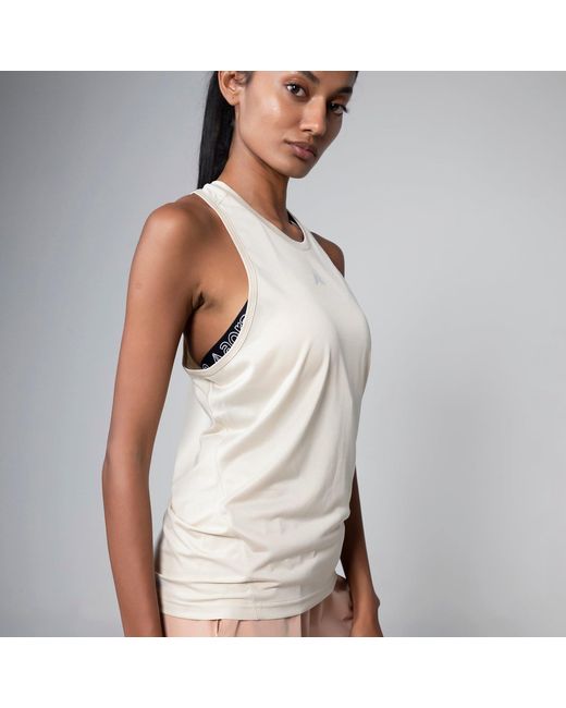 Aora Athletics Brown Dry Mesh Tank Top