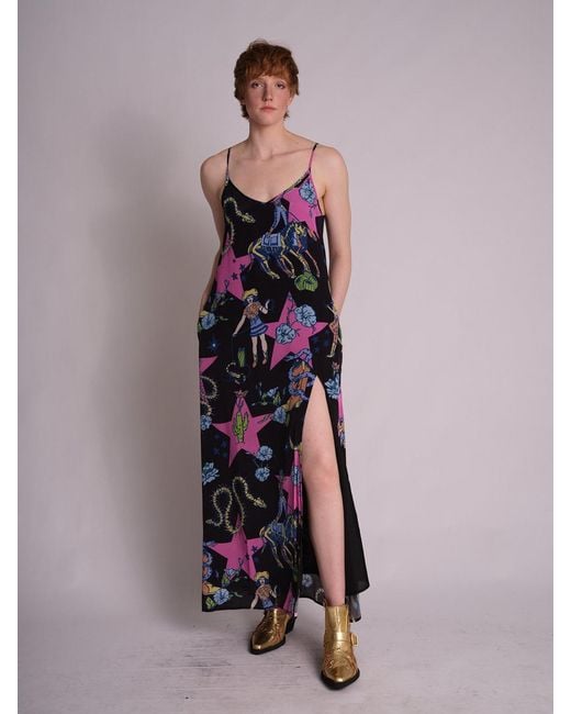 Any Old Iron White Circus Rider Star Long Dress